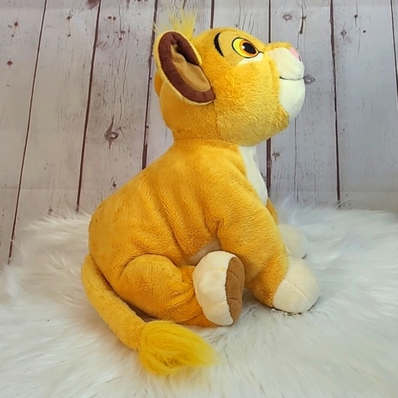 Disney Store Authentic Genuine The Lion King Simba Cub Plush Stuffed Animal Toy - Picture 7 of 14